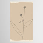 Minimal Abstract Art Plant 38 Tablecloth Gallery Image 2