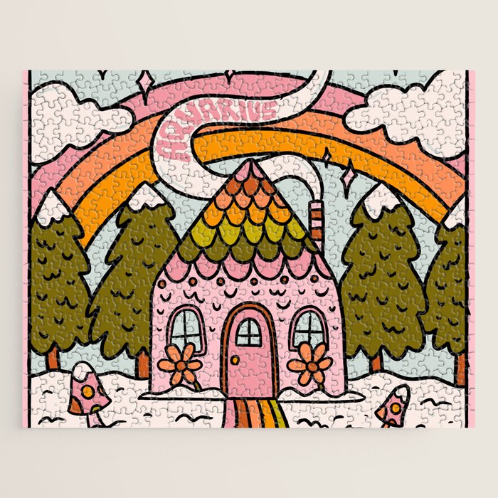 Aquarius Gingerbread House Jigsaw Puzzle Gallery Image 1