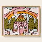 Aquarius Gingerbread House Serving Tray Gallery Image 1
