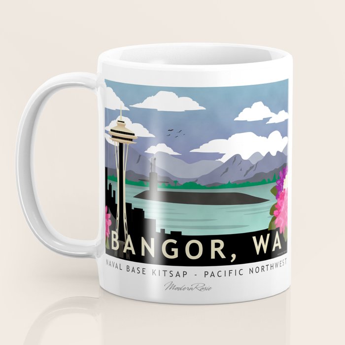Bangor, WA - Submarine Homeport Coffee Mug Gallery Image 3