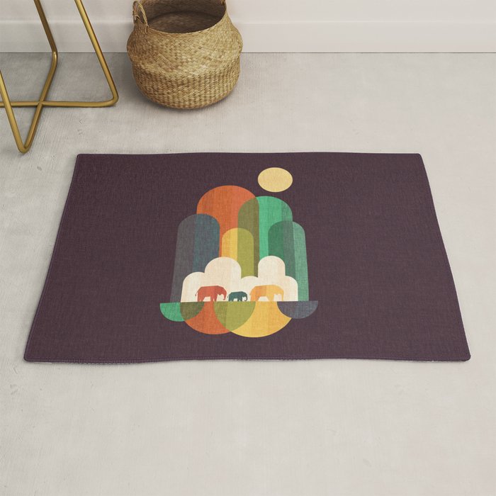Elephant walk Rug Gallery Image 1