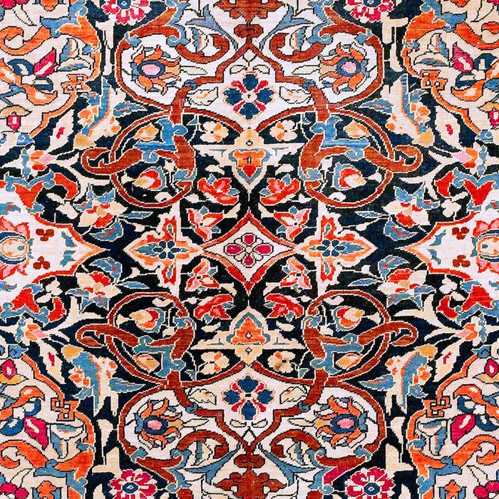 Sarouk Arak West Persian Rug Print Coffee Mug Gallery Image 2