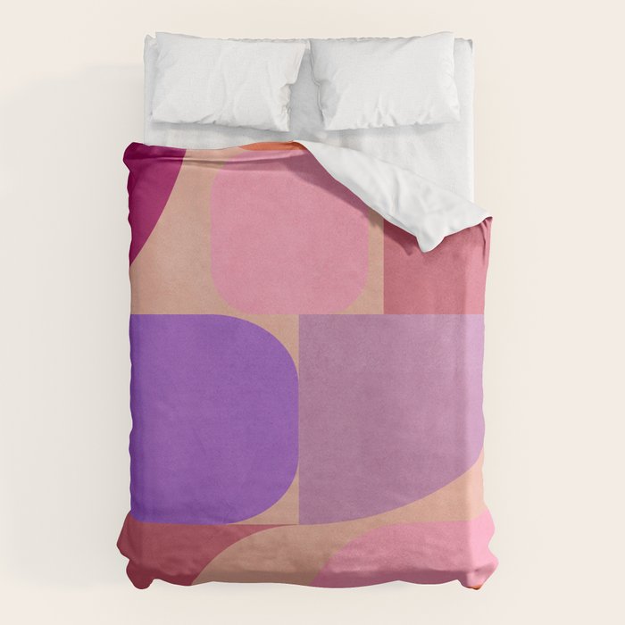 Geometric Shapes 202 Duvet Cover Gallery Image 1