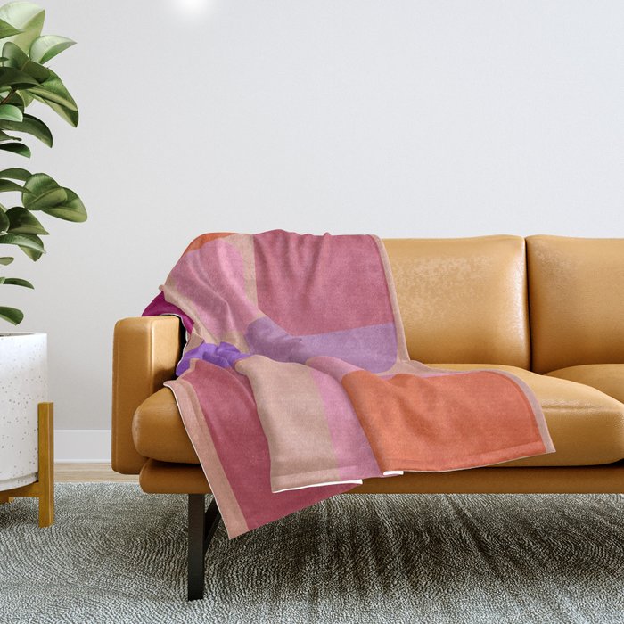 Geometric Shapes 202 Throw Blanket Gallery Image 1