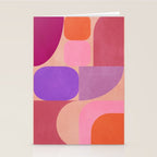 Geometric Shapes 202 Stationery Card Gallery Image 2