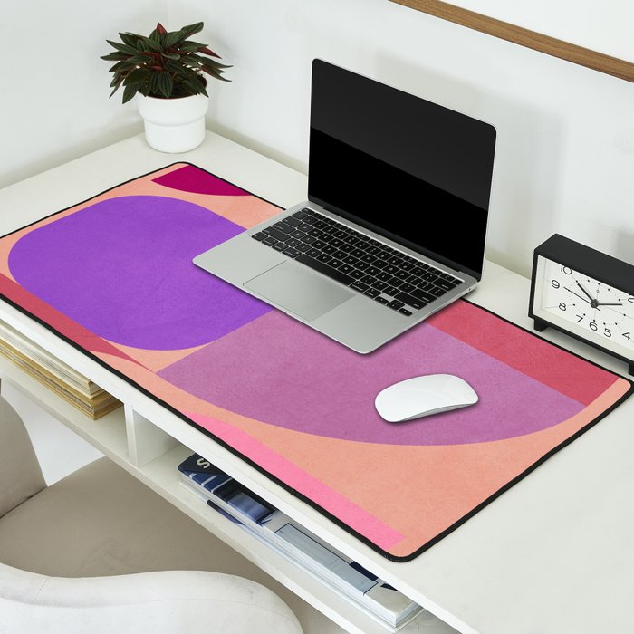 Geometric Shapes 202 Desk Mat Gallery Image 2