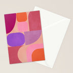 Geometric Shapes 202 Stationery Card Gallery Image 2