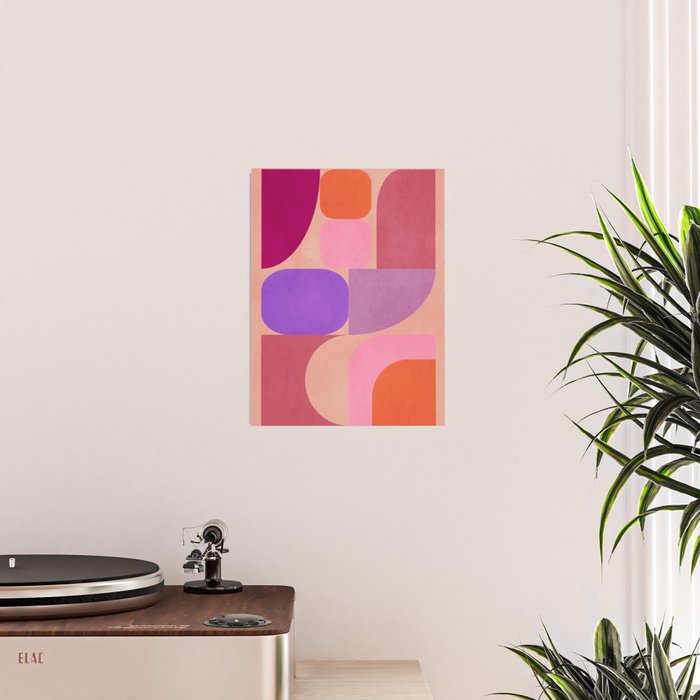 Geometric Shapes 202 Poster Gallery Image 2