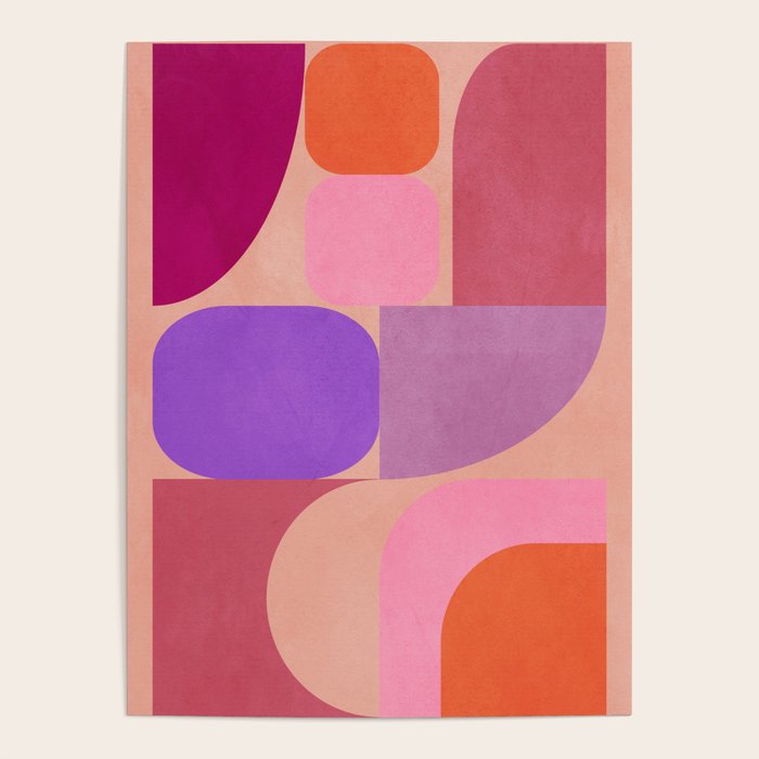 Geometric Shapes 202 Poster Gallery Image 4