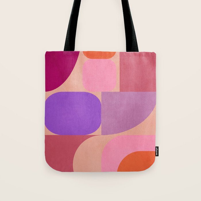 Geometric Shapes 202 Tote Bag Gallery Image 1