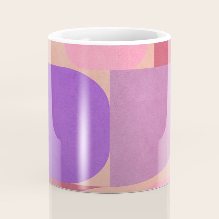 Geometric Shapes 202 Coffee Mug Gallery Image 4