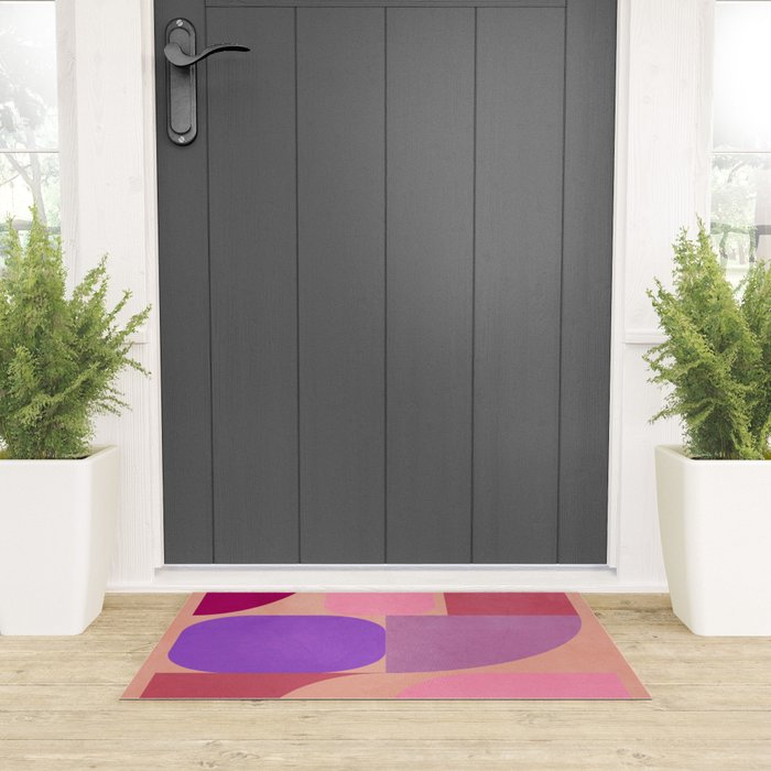 Geometric Shapes 202 Welcome Mat Gallery Image 3