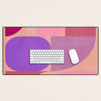 Geometric Shapes 202 Desk Mat Gallery Image 1