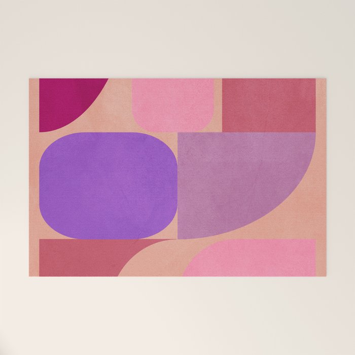Geometric Shapes 202 Welcome Mat Gallery Image 1