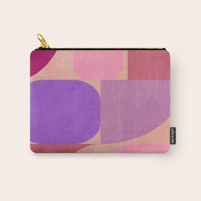 Geometric Shapes 202 Carry All Pouch Gallery Image 1