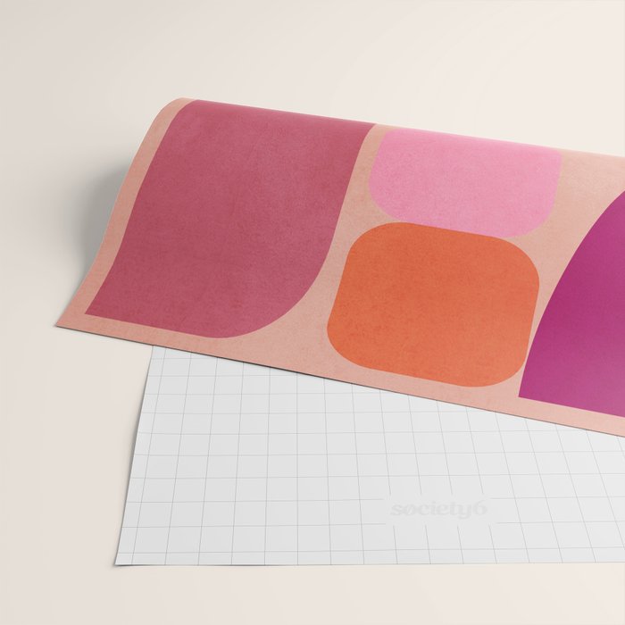 Geometric Shapes 202 Wrapping Paper Gallery Image 2