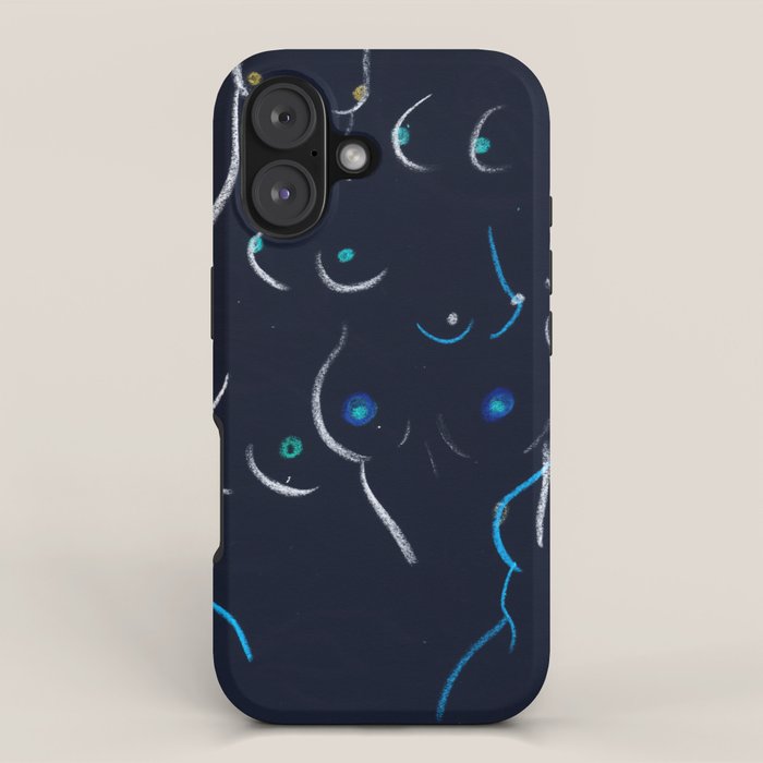 Breasts in Night iPhone Case Gallery Image 1