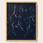 Breasts in Night Serving Tray Gallery Image 1
