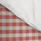 Cozy Gingham in Pink Comforter Gallery Image 4