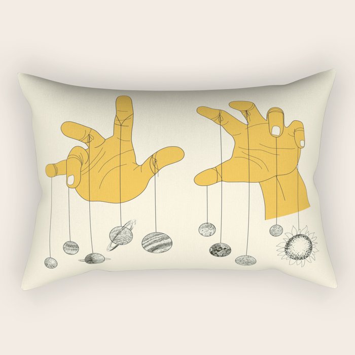 Solar System Rectangular Pillow Gallery Image 1