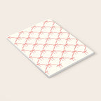 Bows & Ribbons Pattern II Red Notebook Gallery Image 3