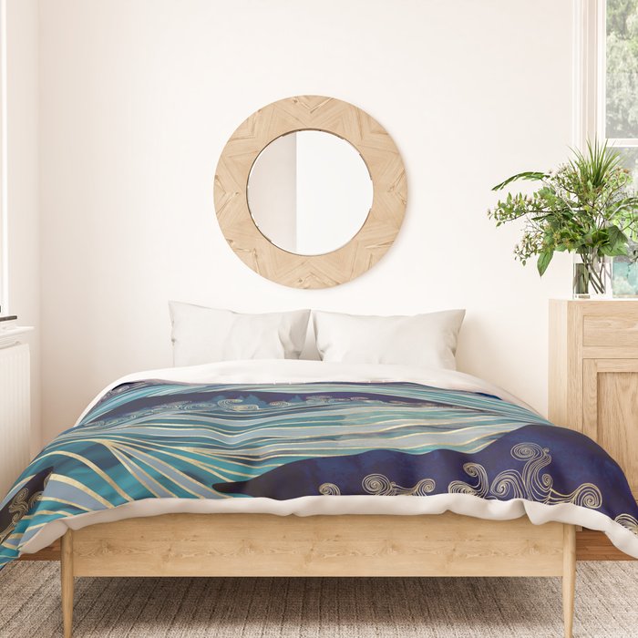 Ocean Sunrise Duvet Cover Gallery Image 3