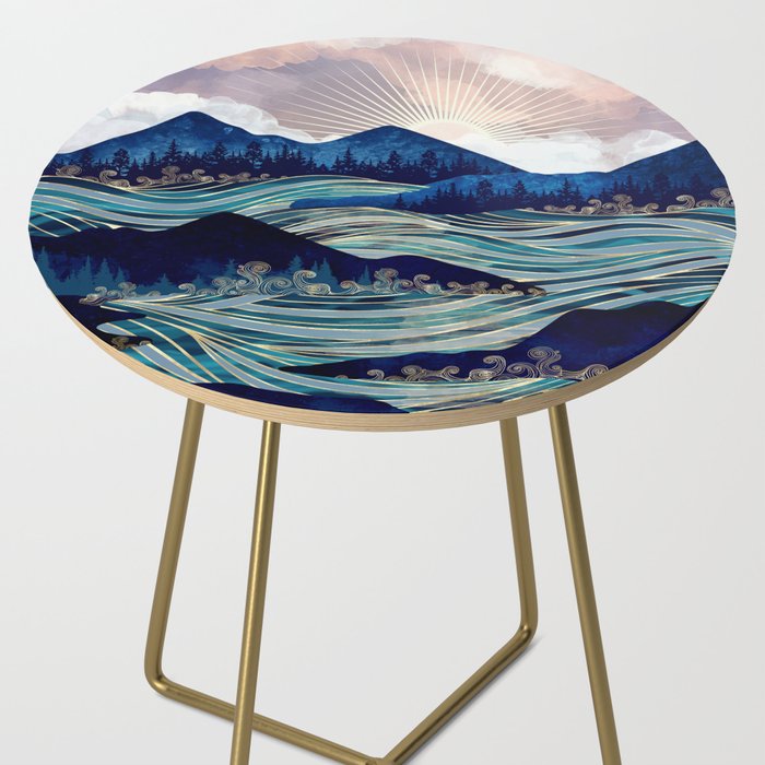 Ocean Sunrise Side Table Gallery Image 2