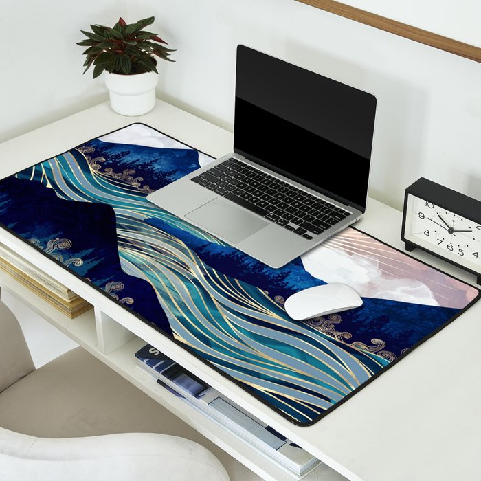 Ocean Sunrise Desk Mat Gallery Image 2