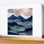 Ocean Sunrise Wall Mural Gallery Image 2