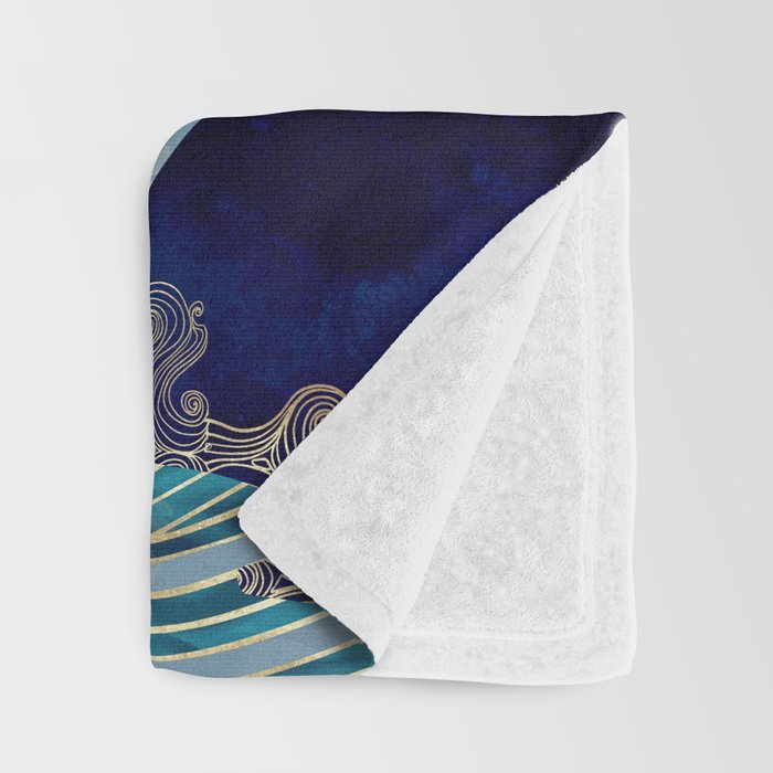 Ocean Sunrise Throw Blanket Gallery Image 3