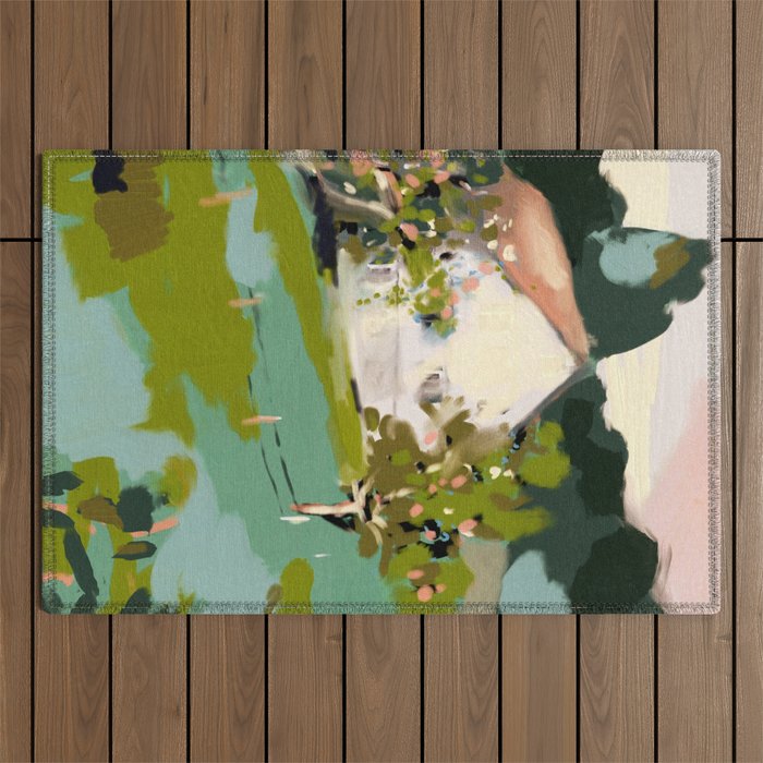 mountain alps german landscape  Outdoor Rug Gallery Image 1