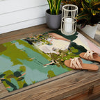 mountain alps german landscape  Outdoor Rug Gallery Image 2