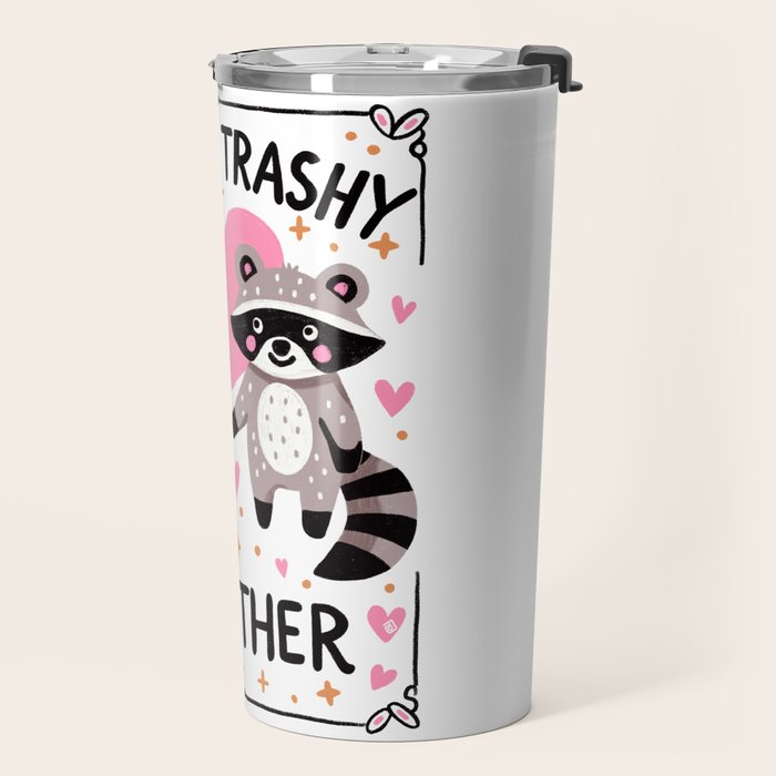 Lets be trashy together Travel Mug Gallery Image 2