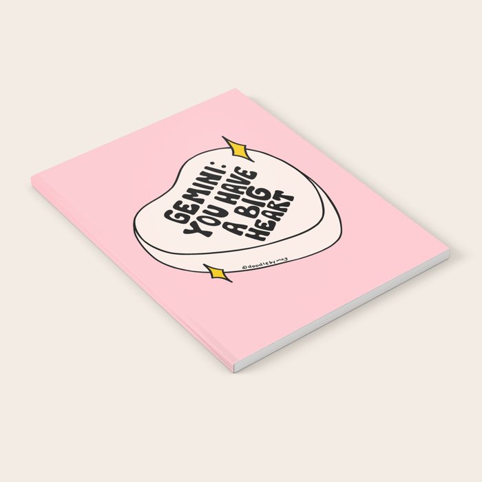 Gemini Conversation Heart Notebook Gallery Image 2