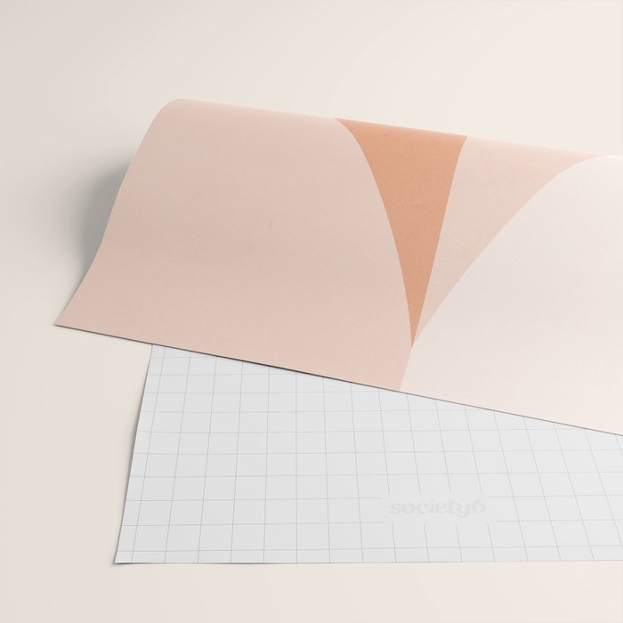Geometric raindrop Wrapping Paper Gallery Image 2
