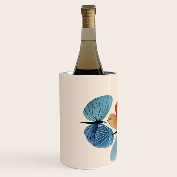 Butterfly in Bloom Wine Chiller Gallery Image 2