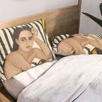Pattern of Thought Pillow Sham Gallery Image 2