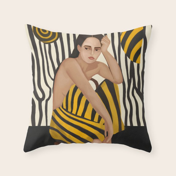 Pattern of Thought Throw Pillow Gallery Image 6