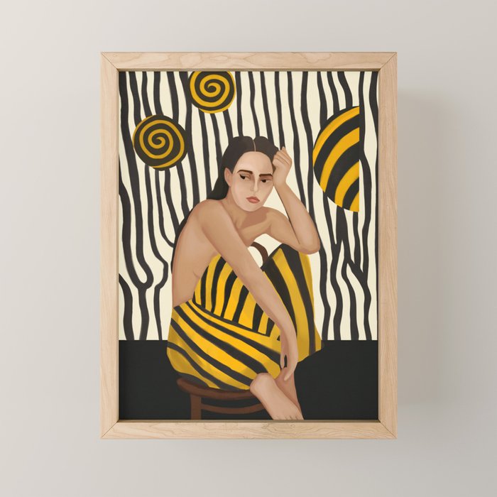 Pattern of Thought Mini Art Print Gallery Image 1