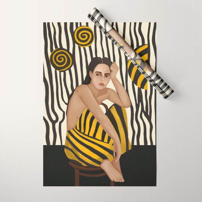 Pattern of Thought Wrapping Paper Gallery Image 1