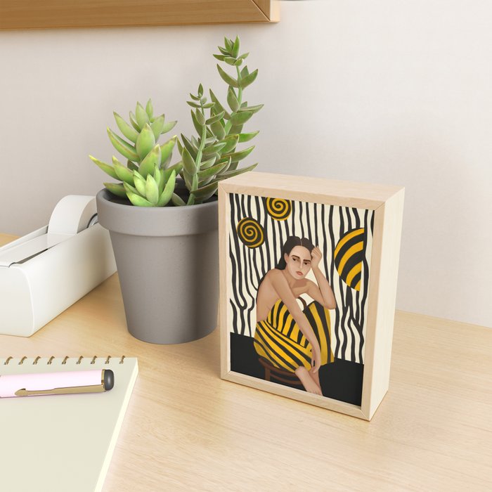 Pattern of Thought Mini Art Print Gallery Image 2