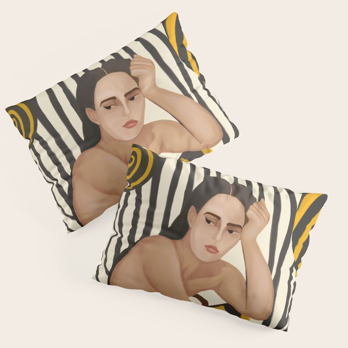 Pattern of Thought Pillow Sham Gallery Image 1