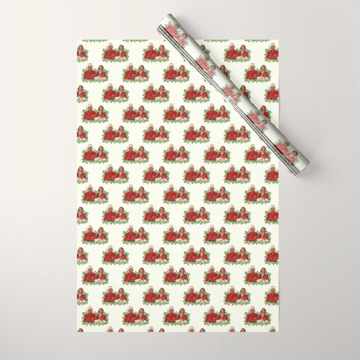 Bob & Betty (White Christmas) Wrapping Paper Gallery Image 1