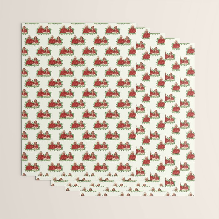 Bob & Betty (White Christmas) Wrapping Paper Gallery Image 3