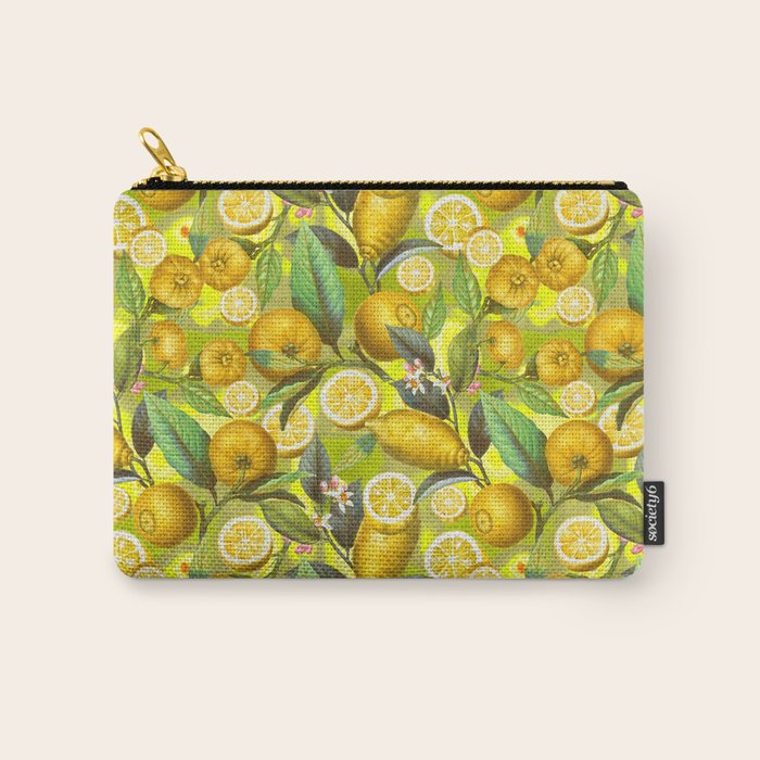Cyber Lime Summer Carry All Pouch Gallery Image 1
