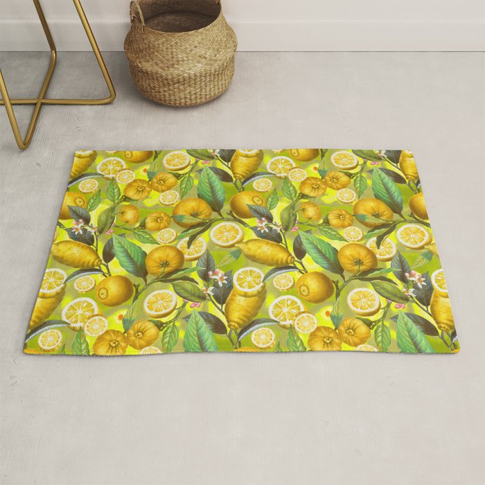 Cyber Lime Summer Rug Gallery Image 1
