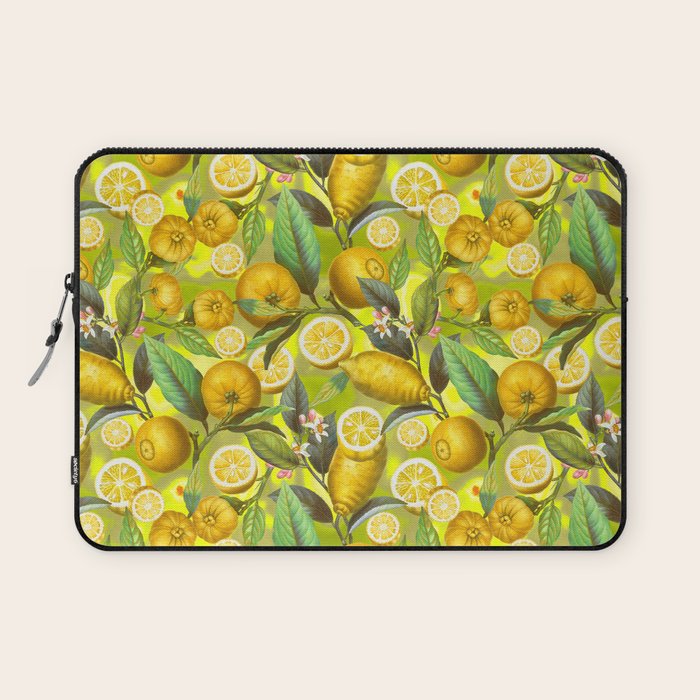 Cyber Lime Summer Laptop Sleeve Gallery Image 1