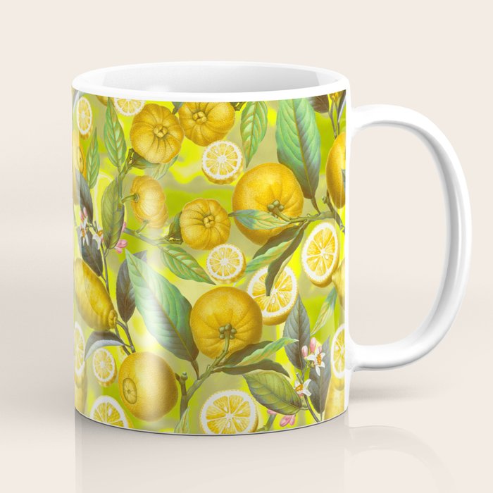 Cyber Lime Summer Coffee Mug Gallery Image 1