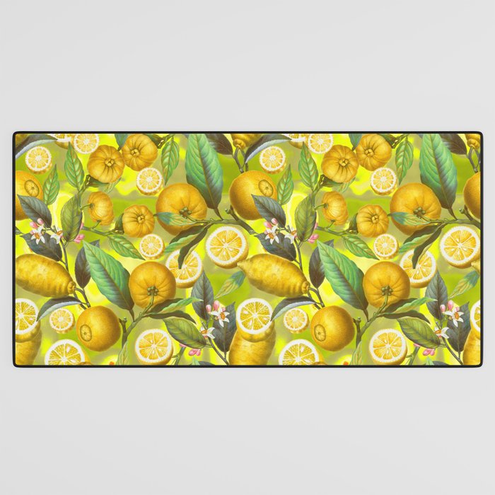 Cyber Lime Summer Desk Mat Gallery Image 3