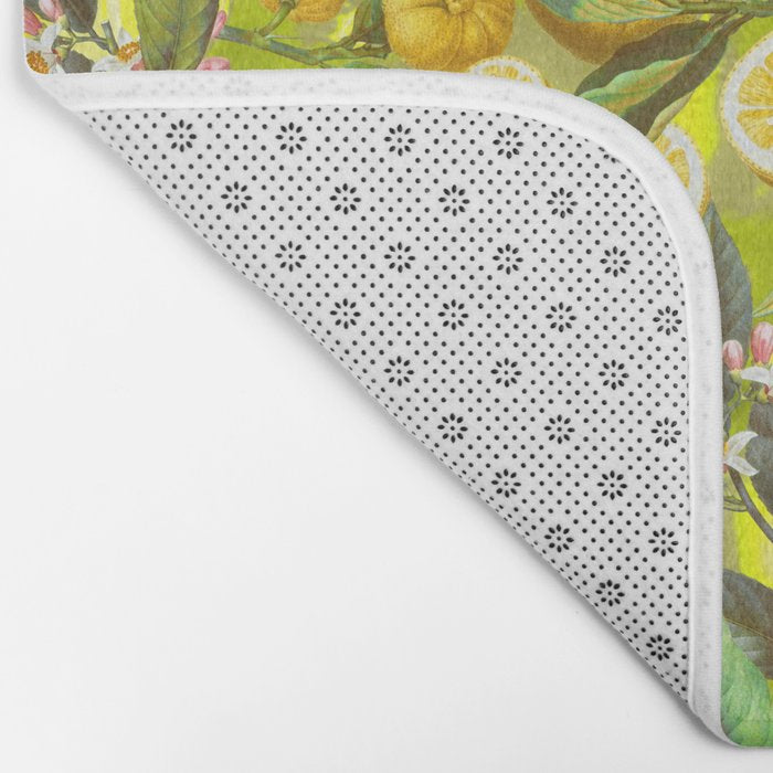 Cyber Lime Summer Bath Mat Gallery Image 2